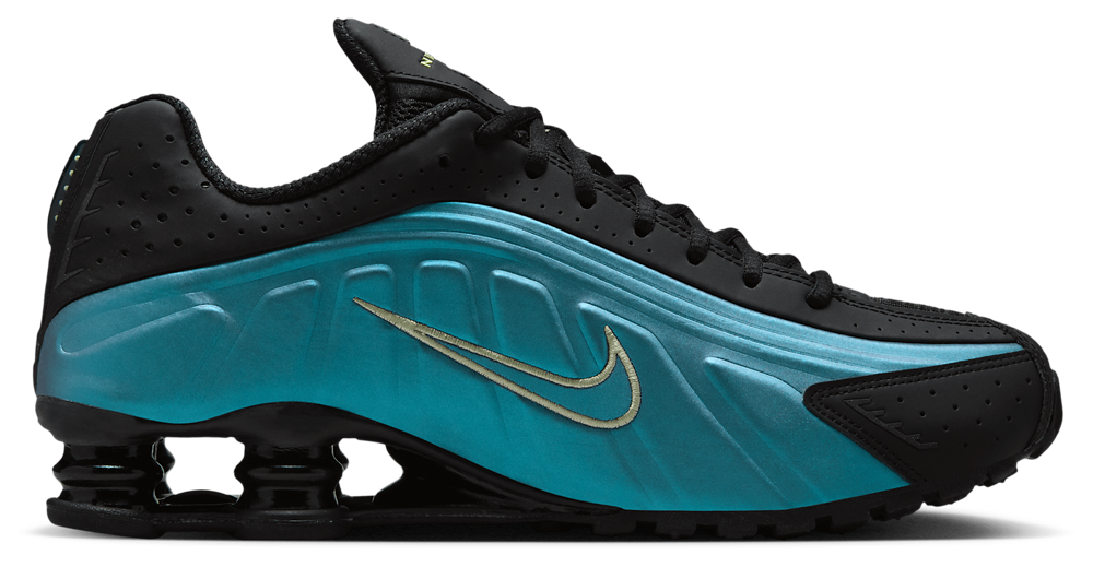 Nike Shox R4 - Men's Lt Liquid Lime/Pencil Point/Sapphire product view
