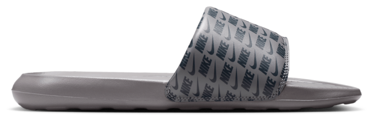 Nike Victori One Slides - Men's Pencil Point/Anthracite product view