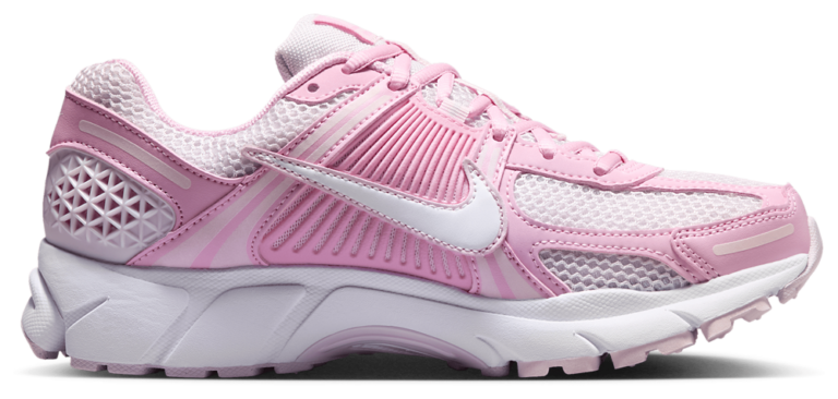 Nike Zoom Vomero 5 - Women's White/Pink Rise/Bleached Lilac product view