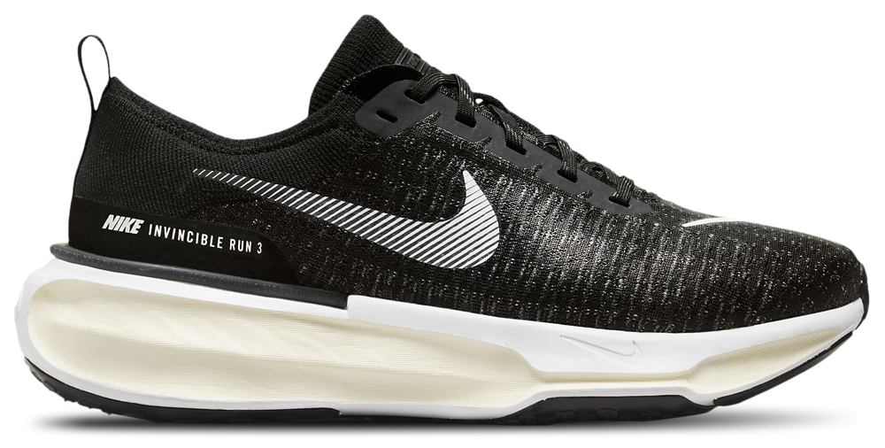 Nike ZoomX Invincible Run 3 Wide - Men's Black/White/Coconut Milk product view