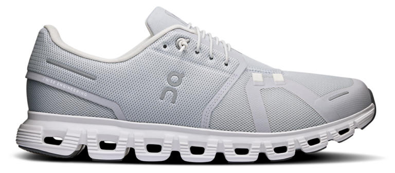 On Cloud 6 - Men's Grey/White product view