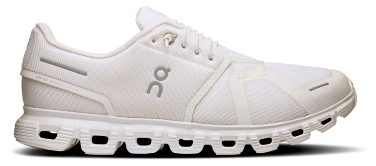 On Cloud 6 - Men's White/White product view
