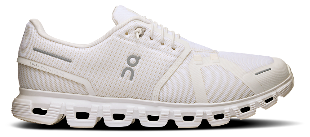 On Cloud 6 - Men's White/White product view