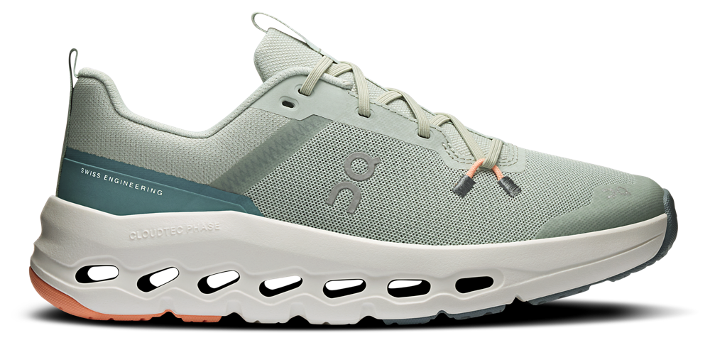 On Cloudleap - Boys' Grade School Mineral Green/White product view
