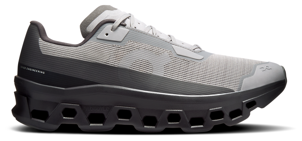 On Cloudmonster Void - Men's Alloy/Black product view