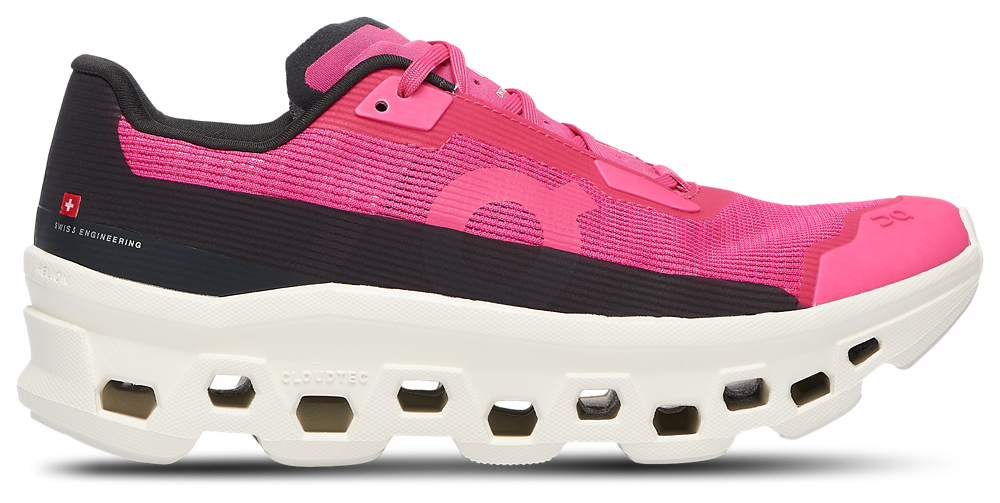 On Cloudmonster Void - Women's Ivory/Pink product view