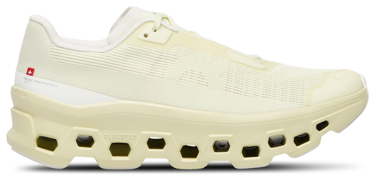 On Cloudmonster Void - Women's Linen/Seedling product view