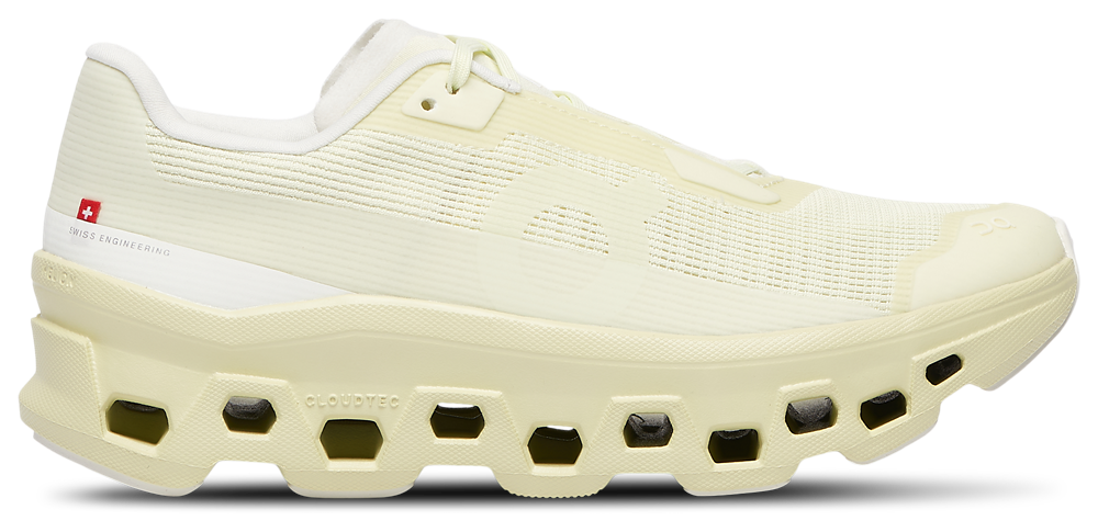 On Cloudmonster Void - Women's Linen/Seedling product view