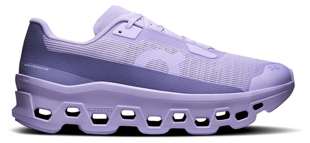 On Cloudmonster Void - Women's Purple/Purple product view