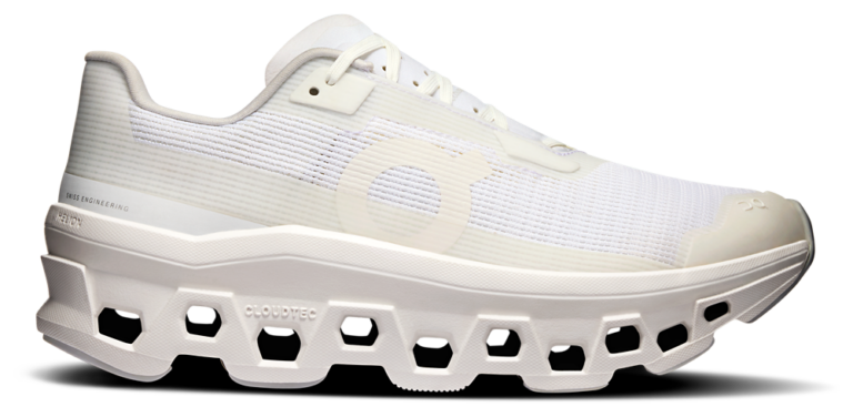On Cloudmonster Void - Women's White/White product view