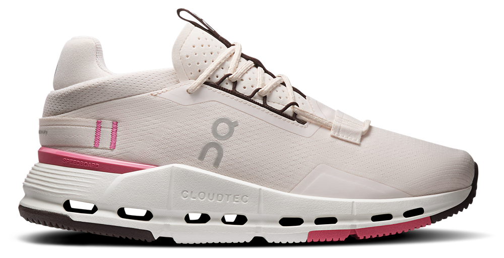 On Cloudnova 2 - Women's Black/Pink/White product view