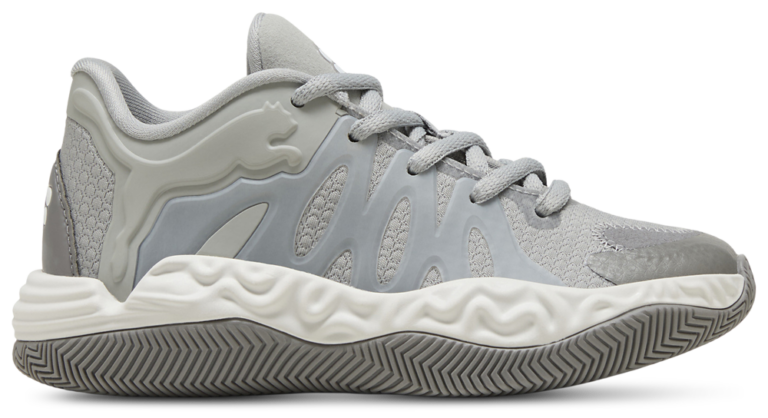 PUMA Hali 1 - Boys' Preschool Grey Echo/Feather Grey product view