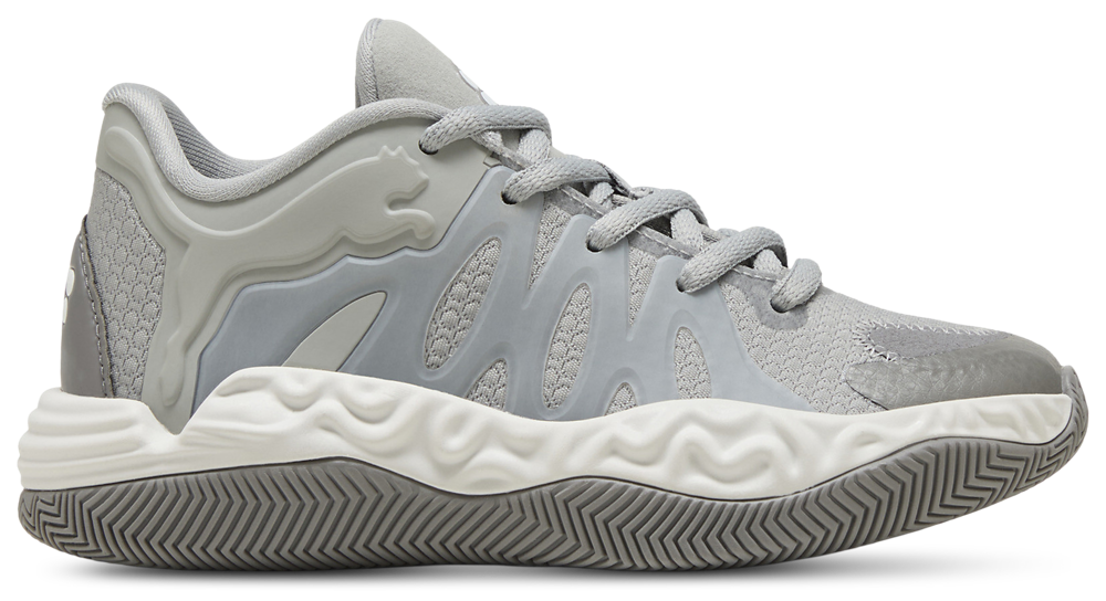 PUMA Hali 1 - Boys' Preschool Grey Echo/Feather Grey product view
