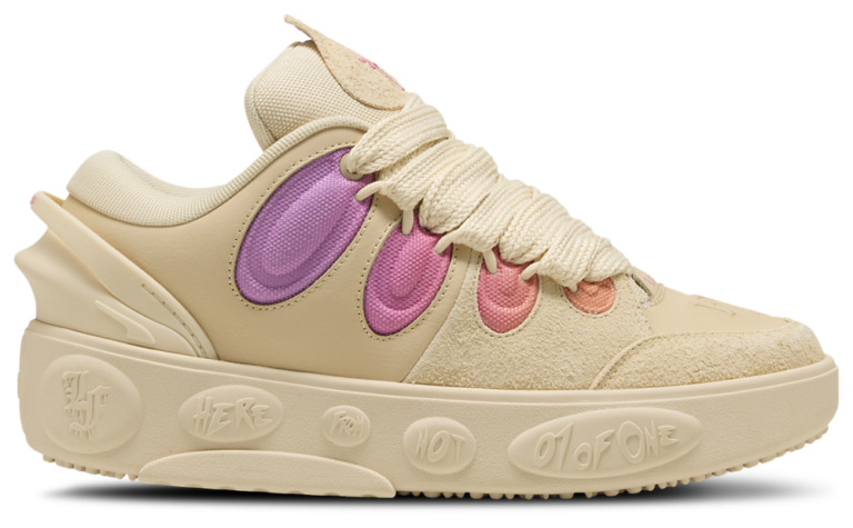 PUMA LaFrance Bright Lights - Men's Orange/Tan/Purple product view