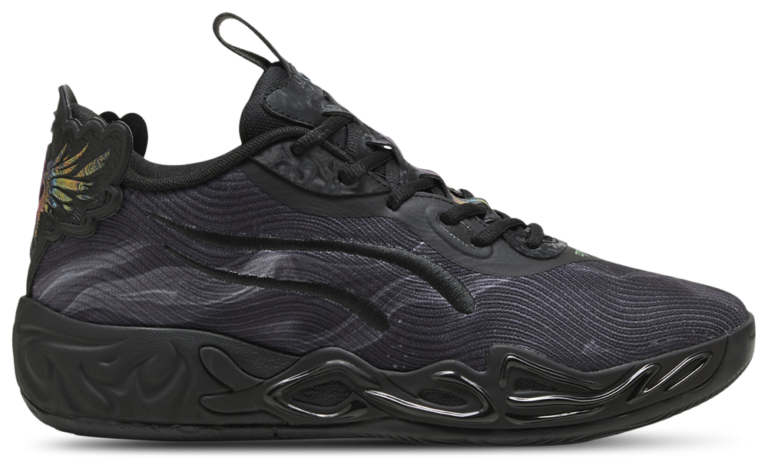 PUMA MB.04 Low - Men's Black/Dark Amethyst product view