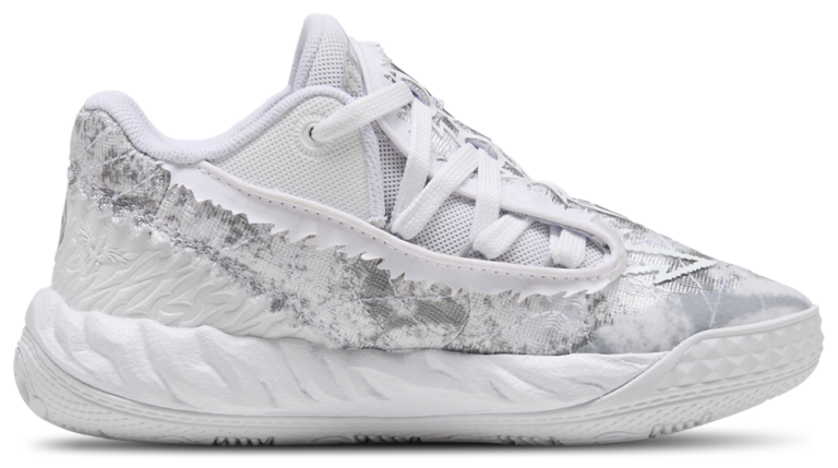 PUMA Mb.05 Lo Team - Boys' Preschool White/Gray Echo product view