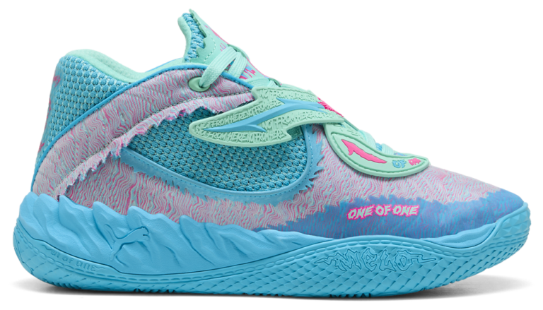 PUMA MB.05 Rick & Morty - Men's Electric Peppermint/Rickie Orange/Blue product view