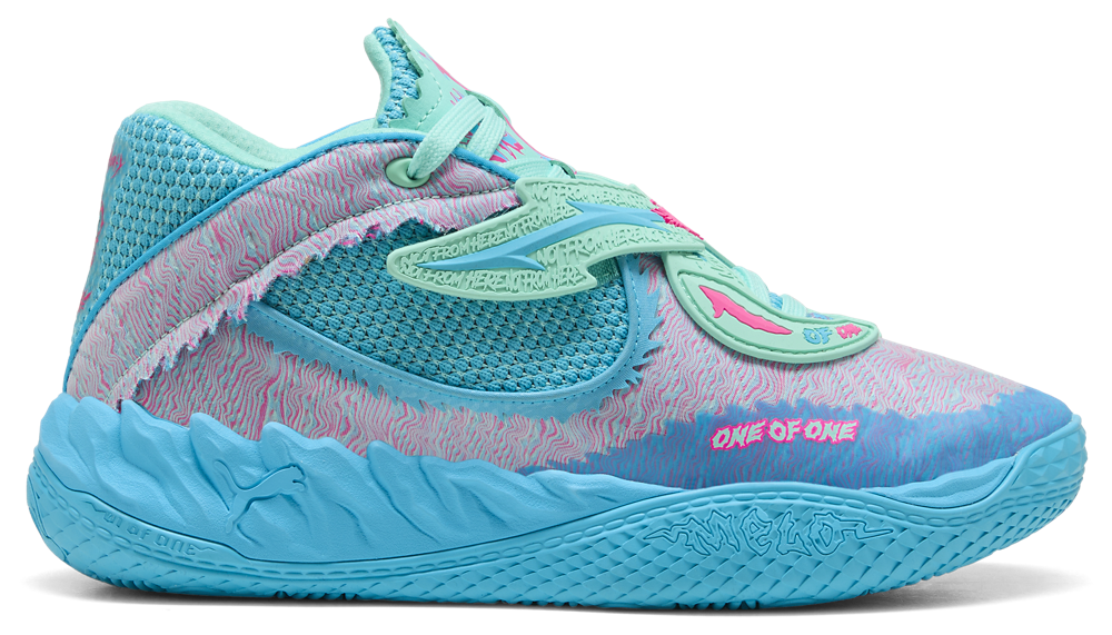 PUMA MB.05 Rick & Morty - Men's Electric Peppermint/Rickie Orange/Blue product view