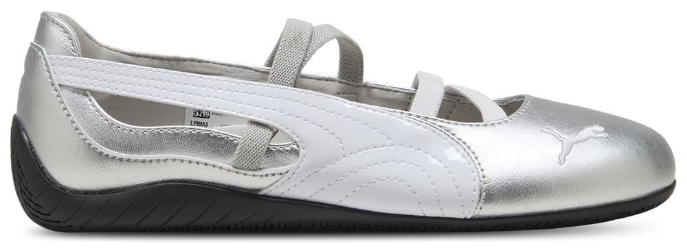 PUMA Speedcat Ballet Metallic - Women's Silver Metallic/White product view