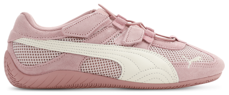 PUMA Speedcat Go - Girls' Grade School Warm White/Poised Pink product view