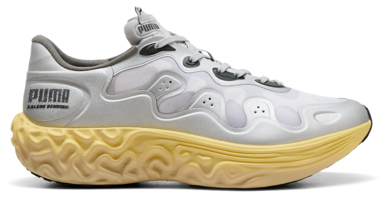 PUMA Velum 2 SB Nitro Salehe - Men's Grey/Yellow product view