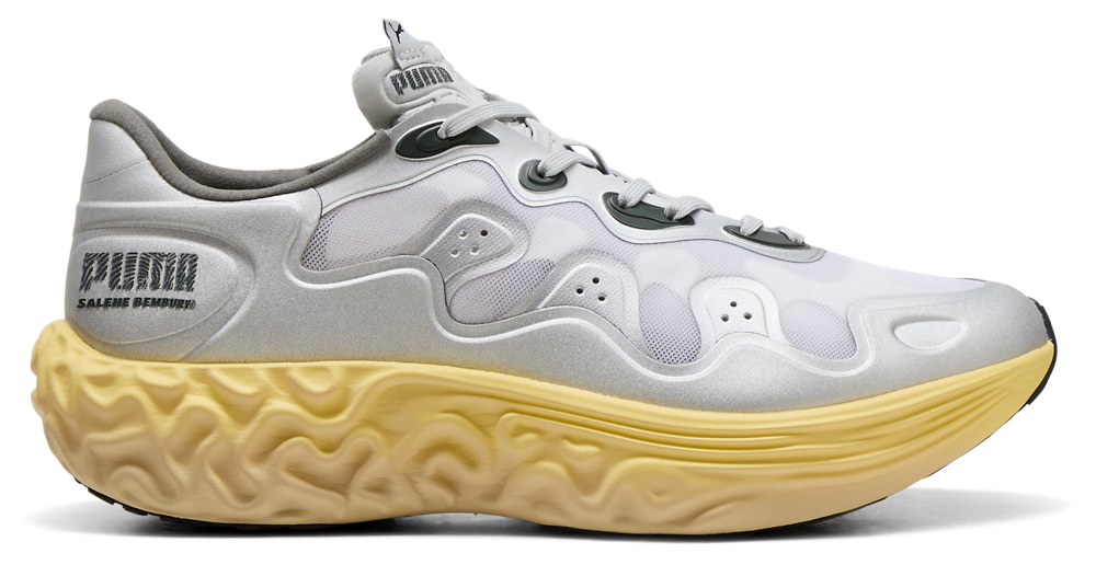 PUMA Velum 2 SB Nitro Salehe - Men's Grey/Yellow product view