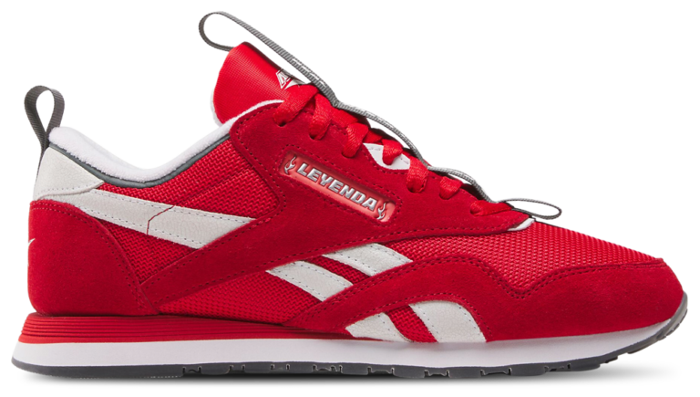 Reebok CL Nylon - Men's Red/Red/White product view