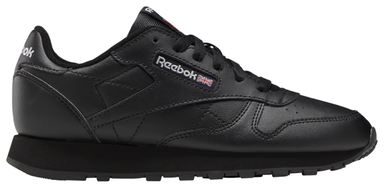 Reebok Classic Leather - Boys' Grade School Black/Black product view