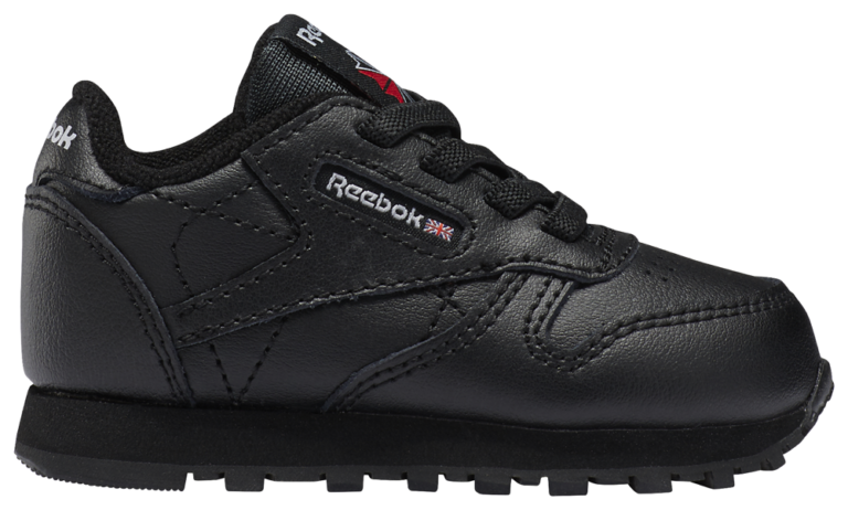 Reebok Classic Leather - Boys' Toddler Black/Black product view