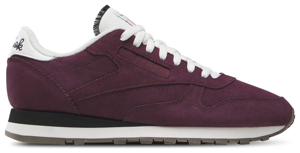 Reebok Classic Leather - Men's Black/Black Cherry/Chalk product view