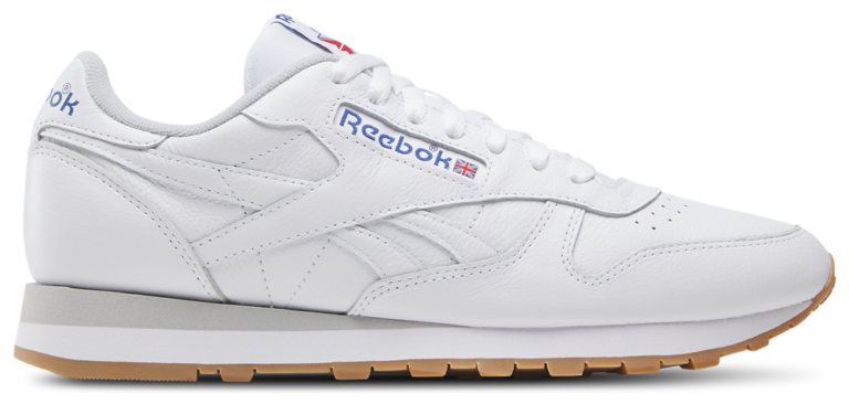 Reebok Classic Leather - Men's Footwear White/Blue/Gum product view