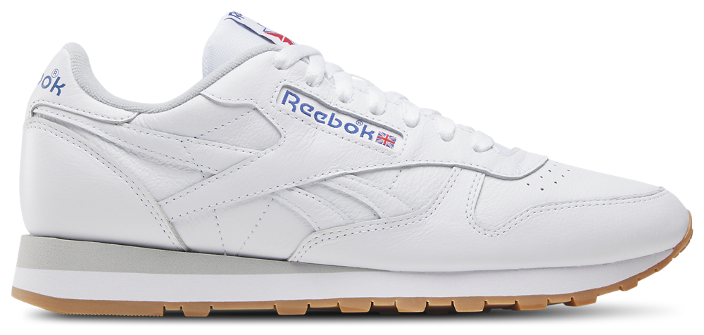 Reebok Classic Leather - Men's Footwear White/Blue/Gum product view