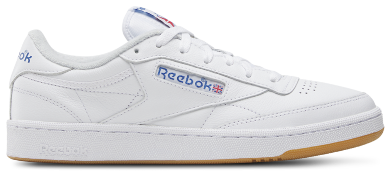 Reebok Club C 85 - Men's Footwear White/Gum/Blue product view