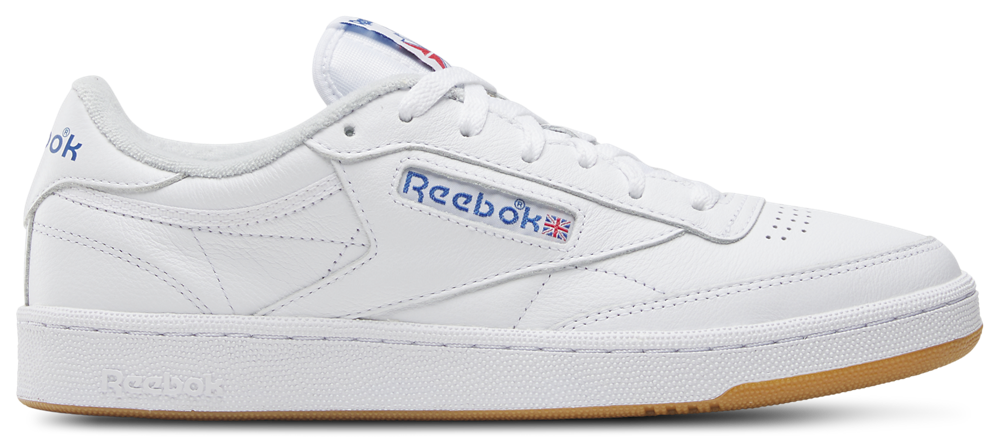 Reebok Club C 85 - Men's Footwear White/Gum/Blue product view