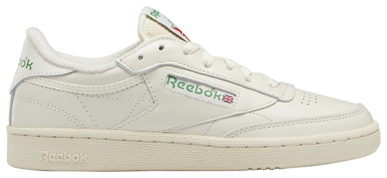Reebok Club C 85 - Women's Chalk/Paperwhite/Glen Green product view