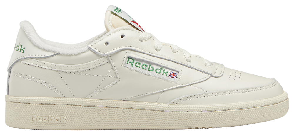 Reebok Club C 85 - Women's Chalk/Paperwhite/Glen Green product view