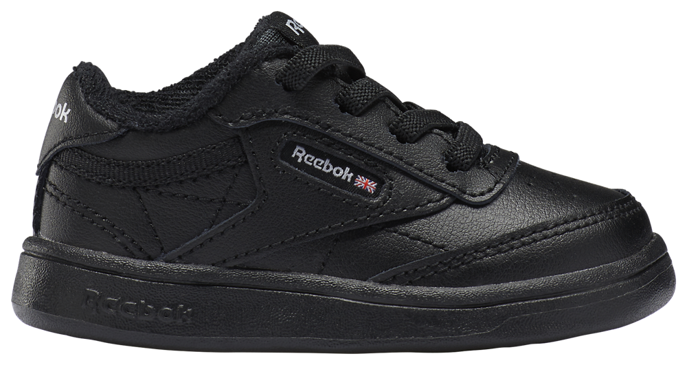 Reebok Club C - Boys' Toddler Core Black/Core Black/Core Black product view