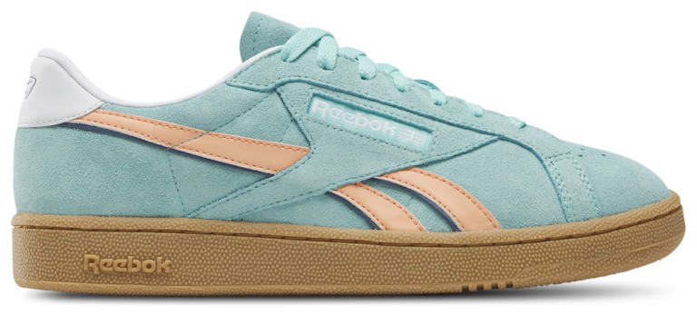 Reebok Club C Grounds Uk - Men's Ai Aqua/Sunkissed Orange/Gum product view