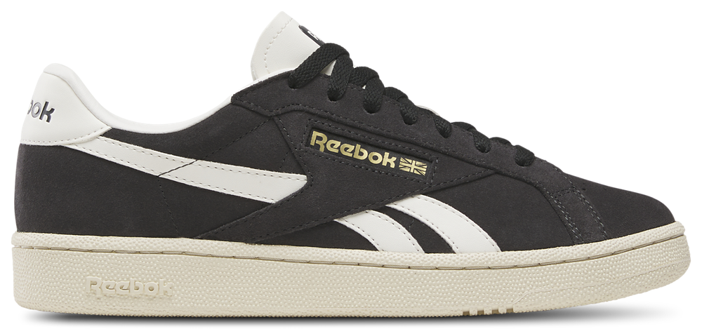 Reebok Club C Grounds Uk - Men's Paper White/Washed Black/Chalk product view