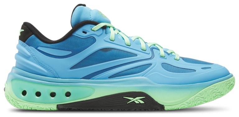 Reebok Engine A - Men's Future Cyan/Green Glow/Black product view