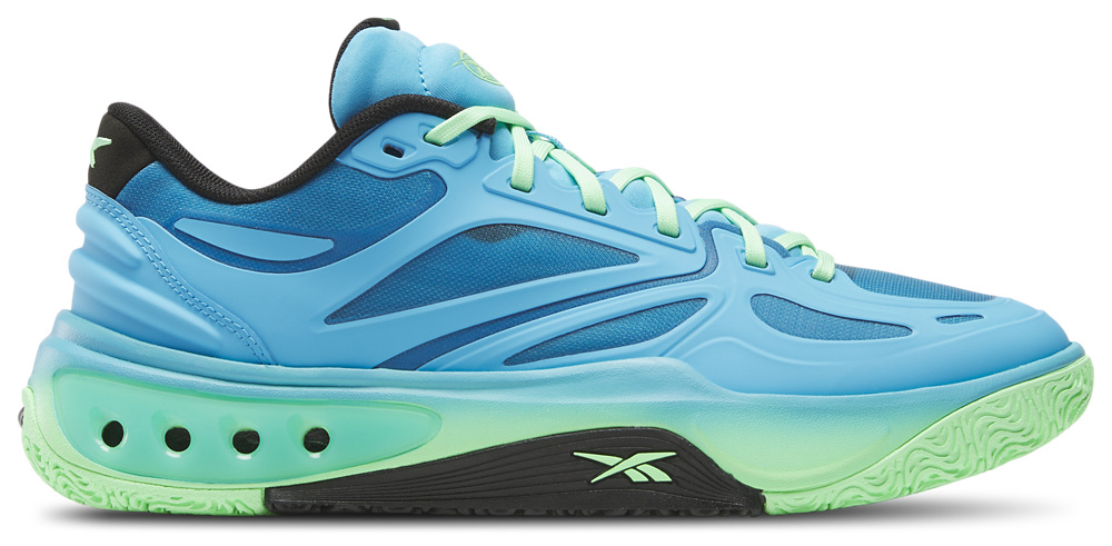 Reebok Engine A - Men's Future Cyan/Green Glow/Black product view