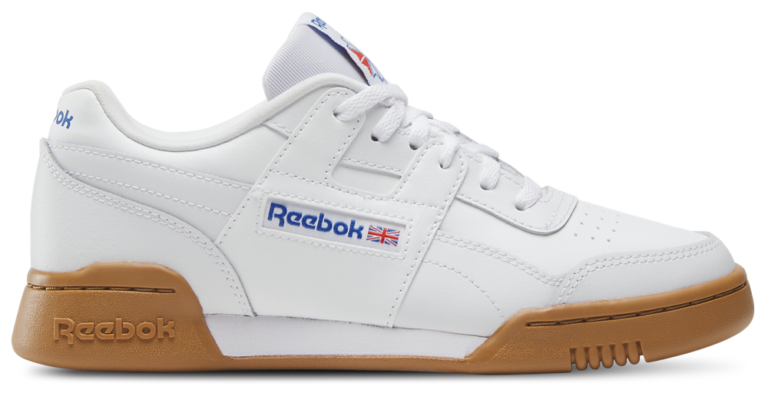 Reebok Workout Plus - Boys' Grade School White/Tan product view