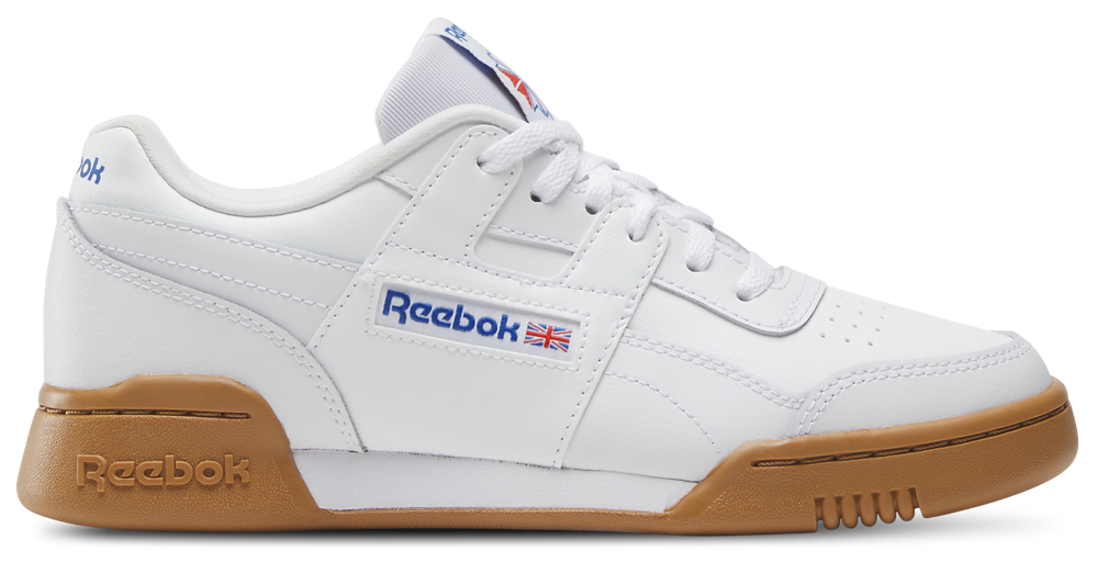 Reebok Workout Plus - Boys' Grade School White/Tan product view