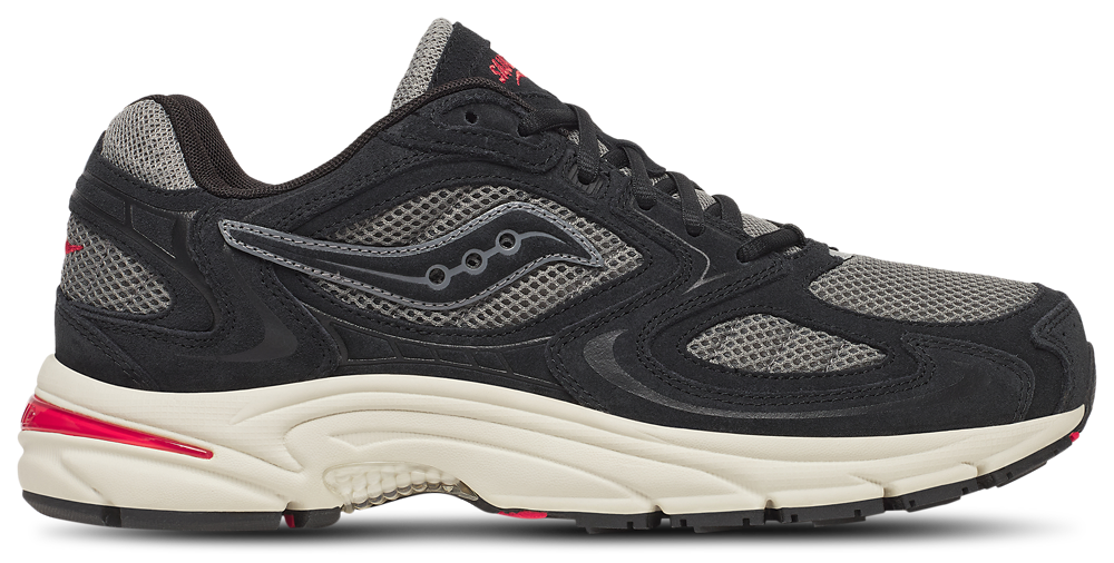 Saucony Grid Jazz 9 - Men's Black/Grey/Red product view
