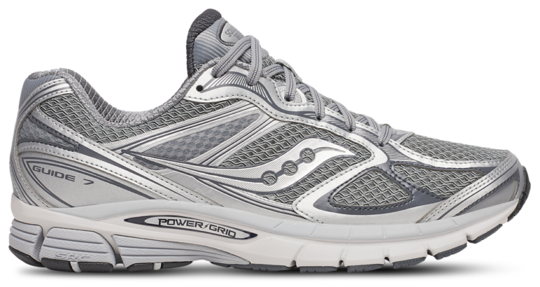 Saucony Guide 7 - Men's Grey/Silver product view