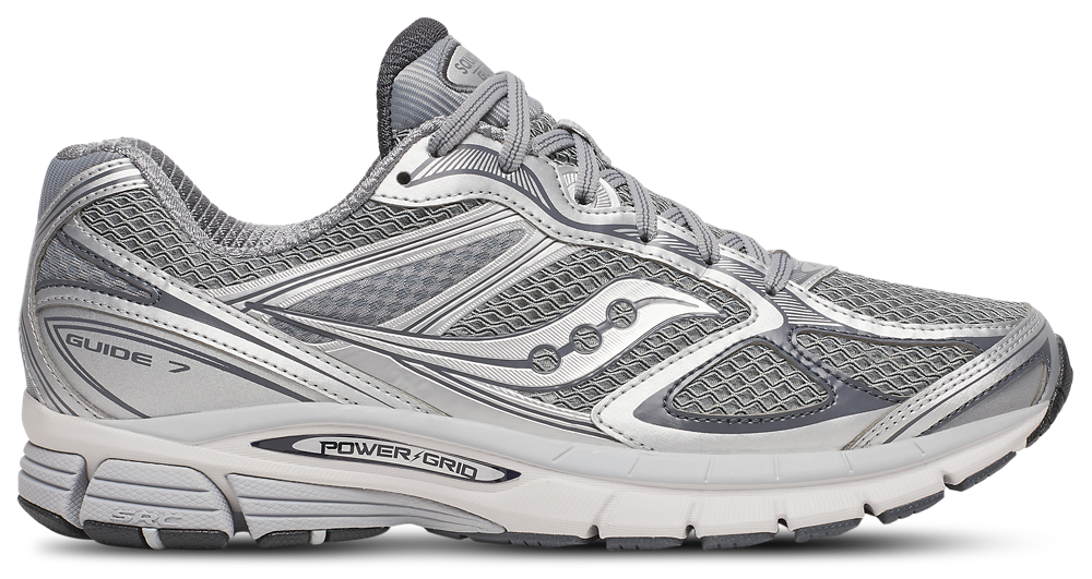 Saucony Guide 7 - Men's Grey/Silver product view