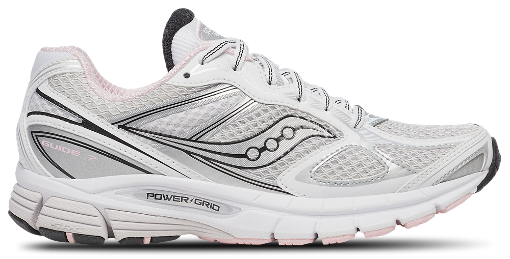 Saucony Guide 7 - Men's White/Pink product view