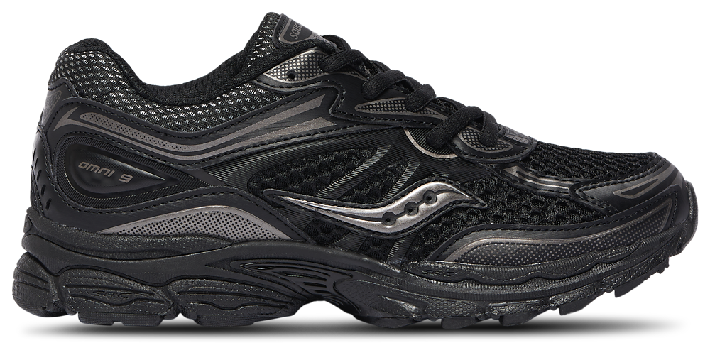 Saucony Omni 9 - Boys' Grade School Black/Black product view