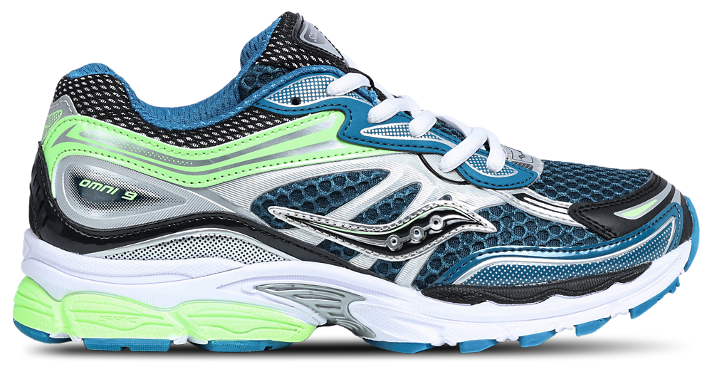 Saucony Omni 9 - Boys' Grade School Blue/Green product view