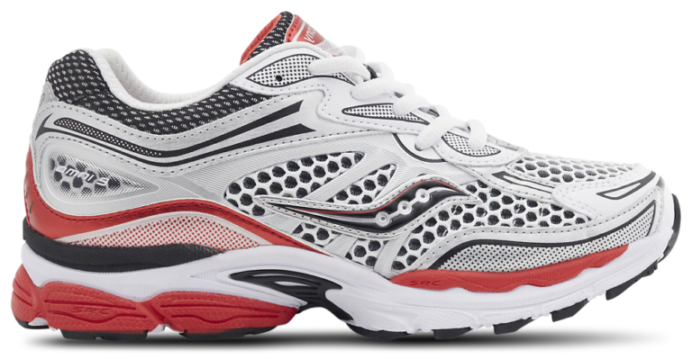 Saucony Omni 9 - Boys' Grade School White/Red product view